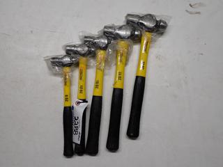 (5) Assorted Hoteche Ball Hammers.