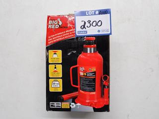 Big Red 20 Ton Hydraulic Welded Bottle Jack.