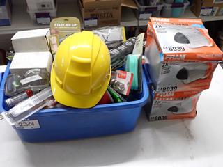 Quantity of Assorted Automotive Filters, D.I.D Click Type Links, Gauge, Hard Hat, Etc.