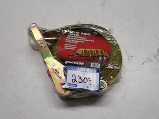 2"x 40' 10,000lb Hay Bale Ratchet Strap.