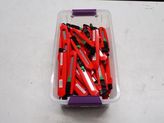 Quantity of Task Snap Off Utility Knives.