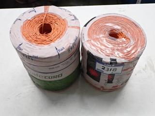 (2) Spools of High Visibility Round Baler Cord.
