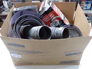 Quantity of Assorted Metal Mesh, Flex Drain, Dryer Vent Kits, Ridgid Patches, Etc.