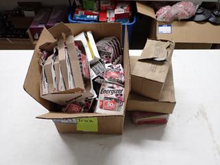 Quantity of Assorted Energizer Batteries.