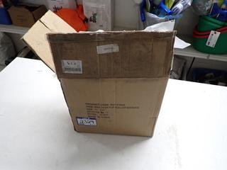 Box of Mini Desktop Roller Banner Holders.