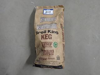 4kg Bag of Broil King Keg Hardwood Lump Charcoal.