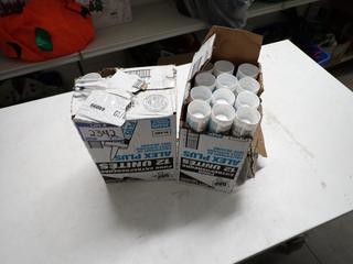 (2) Cases of DAP Alex Plus White Latex Caulking.