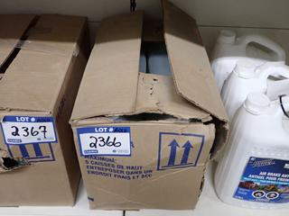 Case of (4) All Season Washer Fluid, Opened.