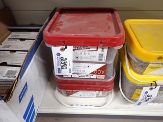 (2) 10lb Containers of ACQ 10x 3-1/2" & (1) 10lb Container of ACQ 8x3" Deck Screws.