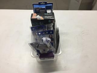 Fabric Shavers, Callus Remover, Philips Trimmer & Multi Tool Wallet.