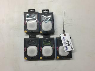 (5) Portable Bluetooth Speakers.