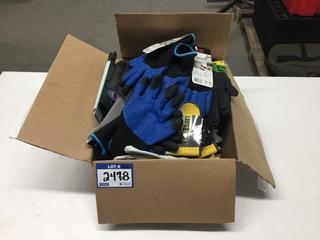 Quantity of Work Gloves.