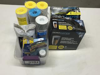 Quantity of Water Filters.