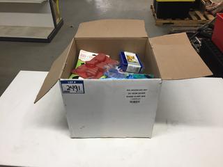 Quantity of Assorted Kitchen Supplies, Skewers, Ice Trays, Scrubbers, Etc.