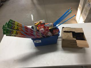 Quantity of Assorted Water Toys, Candles, Glow Sticks, Etc.