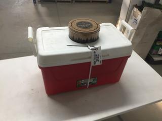 Igloo 45L Cooler, Radiate Portable Campfire.