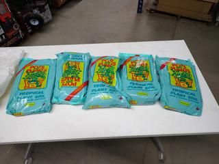 (4) Bags of Sterilized Tropical Plant Soil.
