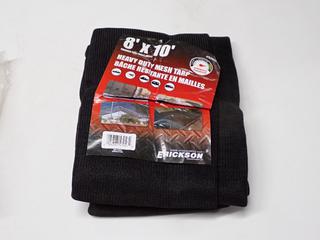 Heavy Duty 8'x 10' Mesh Tarp.