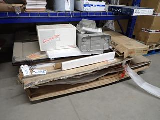 Black Queen Headboard, Twin Footboard, Mirror, Kirby Vacuum Attachments, Etc.