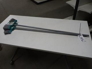 (2) Bumper Brooms.