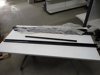 Black Metal Organizer Rack.