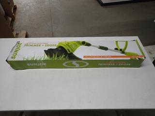 Sunjoe 13" 4A Electric Trimmer/Edger, Model TRJ13STE.