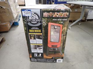 Pit Boss 3-Series Vertical Gas Smoker.