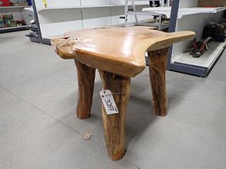 Teak Root Coffee Table, Approximately 34"x 26"x 23.5".