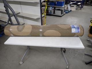 Modern Beige/Brown/Blue Floor Rug.