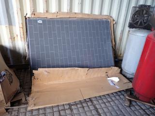 Maax U Tile Shower Back Wall 59 1/2" x 80 7/8" x 1 1/8".