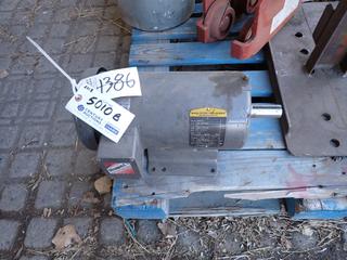 Baldor Reliance Electric Motor  3 Hp. Cat No. M3611T, S/N F0901284551.