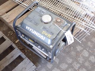 Hyundai Generator HHD 1250 HX87 2.5 Hp, S/N 125004950.