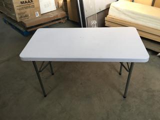 Plastic Folding Table 24" x 48".