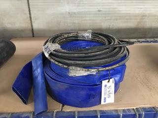 (1) 3" Water Hose, (1) 2" Water Hose and (1) Golden 150/21 Antiwear SAE 100 R17 1/4" Hose.