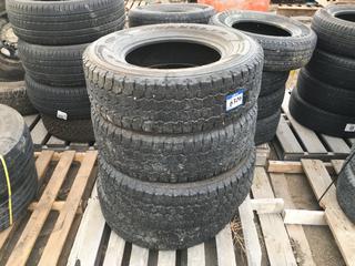 (4) Goodyear Wrangler M+S Tires LT 275/70 R18 125/122R. *No Rims*.
