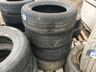 (4) Bridgestone Dueler A/L Tires 275/55R20 113T M+S.