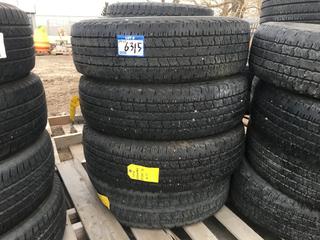 (4) Hankook Dynapro AT Tires P 235/75 R17 108S. *No Rims*.