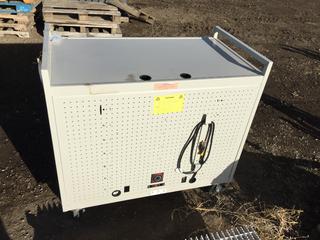 Shop Cart on Castors 24"W x 42"L x 37"H.