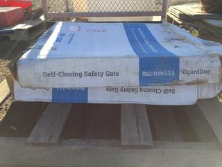 (2) Guard Dog Self Closing Safety Gates.