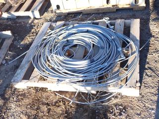 Quantity of 5/16" Steel Cable Stabilizing Straps.