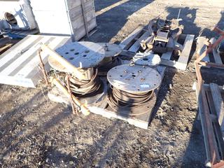 Quantity of 5/8" Cable & 3/8" Galvanized Cable.