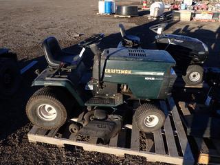 Craftsman 18 Hp Twin Kohler Magnum Lawn Tractor with 46" Mower. *Requires Repair*.