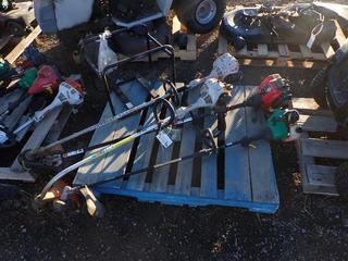 (1) Stihl F54C Weed Trimmer, (1) Stihl FS 56RC Weed Trimmer, (1) Troy Bilt TB590 Weed Trimmer and (1) Weed Eater. *All Requires Repair*.