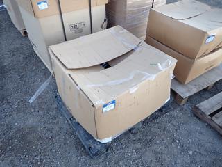 (1) Box of Set Brooms. *Damaged*.