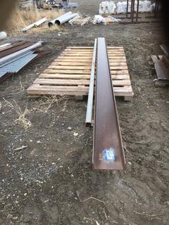 Quantity of Assorted 1" Square Tubing, 2" Square Tubing, Angle Iron & Steel Grating.