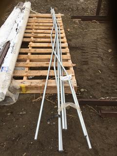 Quantity of 1/2" x 10' Bent Steel Conduit.