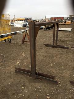 (2) Steel Saw Horses.