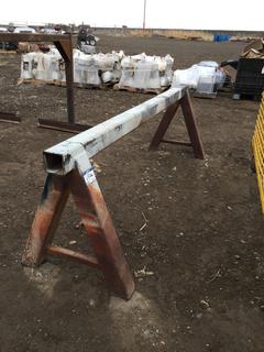Heavy Duty 4" Steel Tube Stand 8'L x 30"H.
