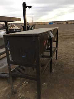 Varsol Tank 22" x 6' x 42"H.