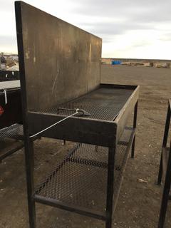 Drip Tray 24" x 6' x 42"H.